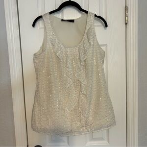 Elegant White Sleeveless Top